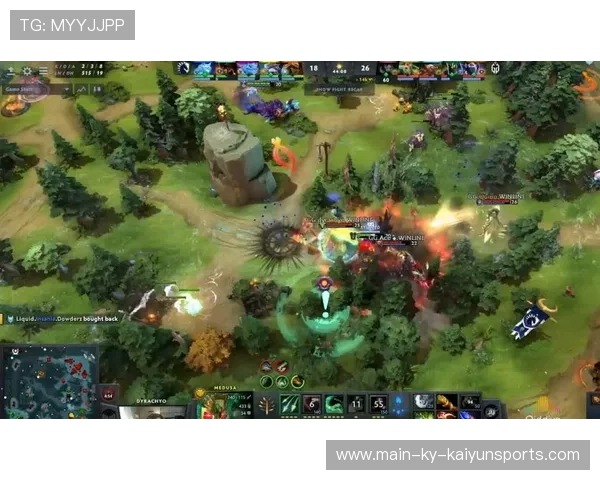 职业比赛Dota2团战输出爆炸